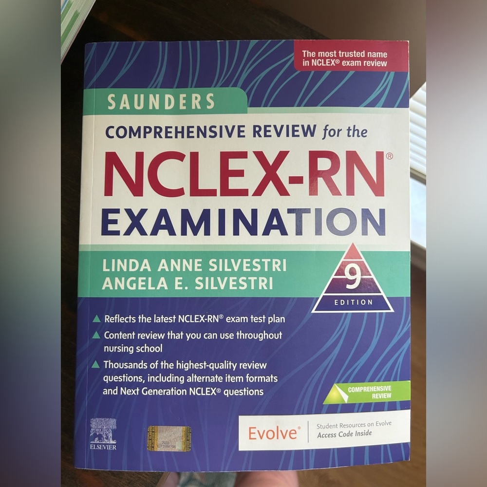 Saunders NCLEX-RN Examination Review Book